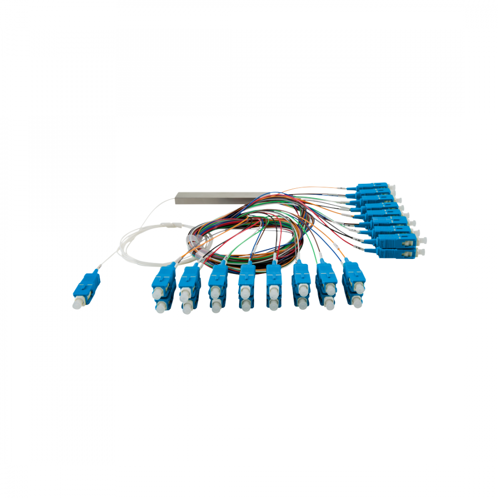 Splitter Óptico 1x16 com conector SC/UPC 
