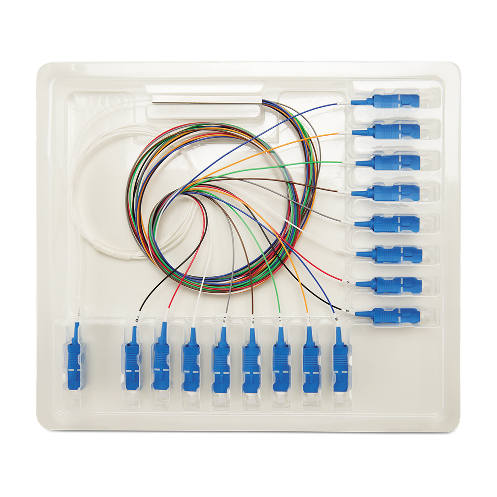 Splitter Óptico 1x16 com conector SC/UPC 