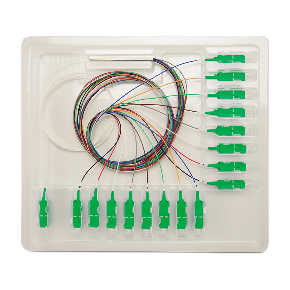 Splitter Óptico 1x16 com conector SC/APC 