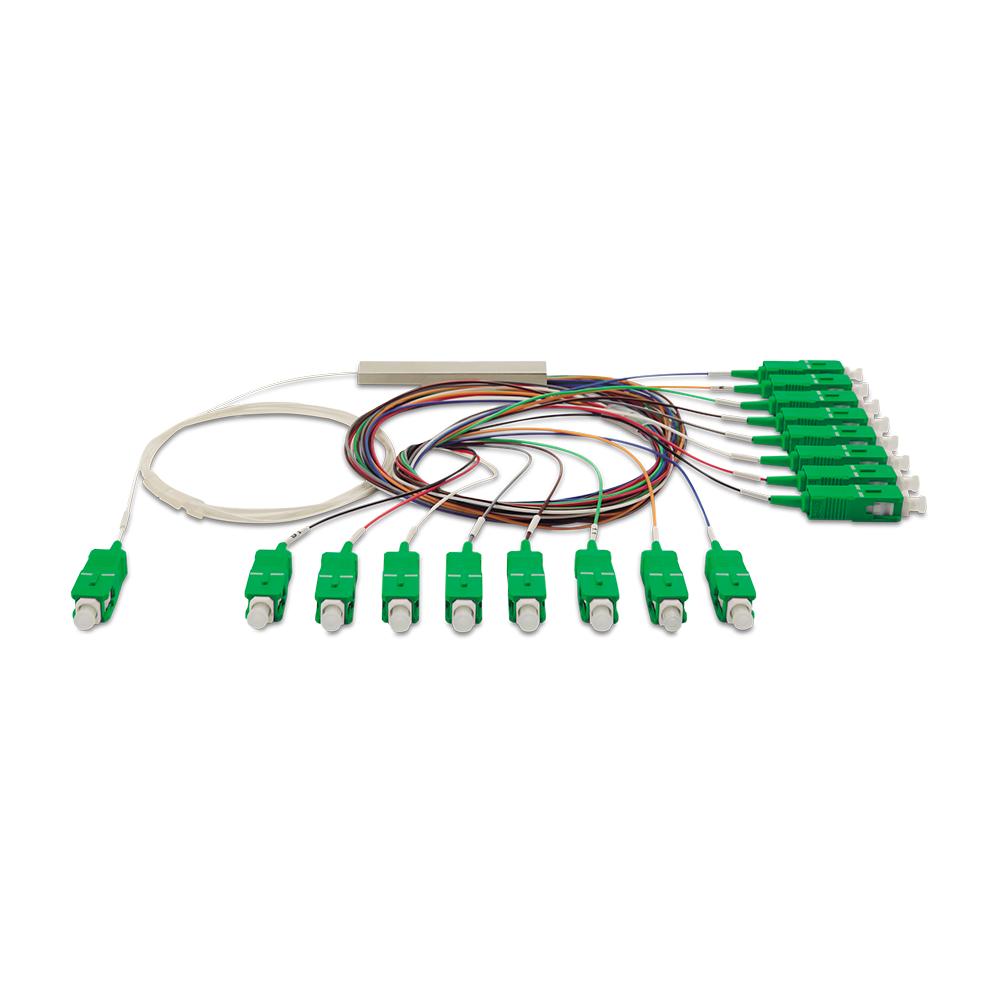 Splitter Óptico 1x16 com conector SC/APC 