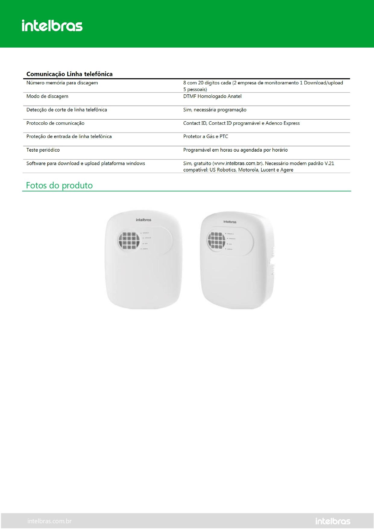  CENTRAL DE ALARME AMT 2008 RF (F-70)