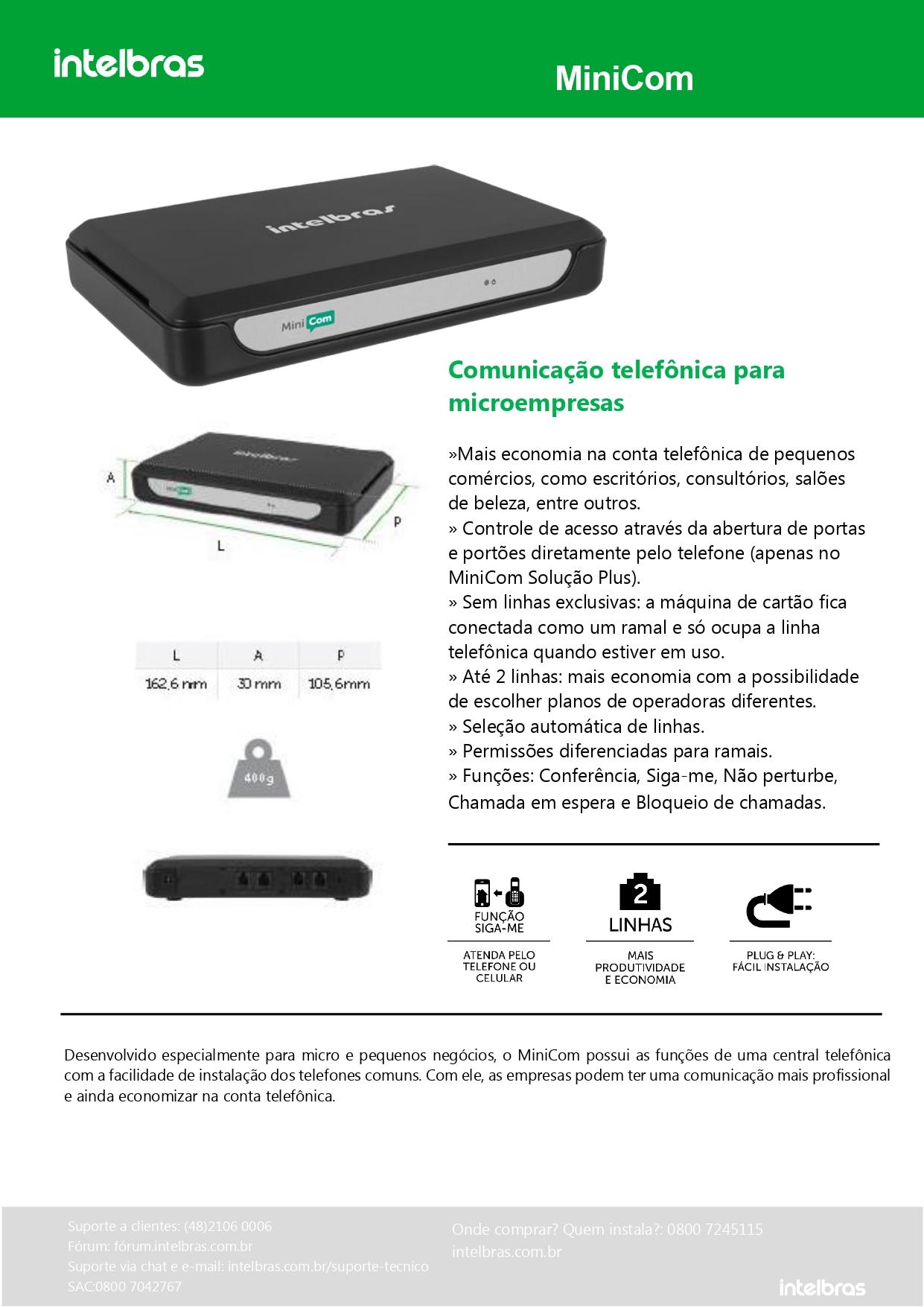 COMUNICACAO TELEFONICA MINICOM
