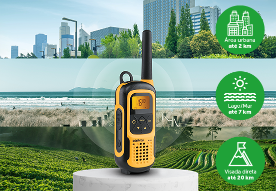 Rádio Comunicador à prova d’água - RC 4102 WaterProof