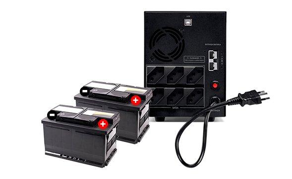 Nobreak senoidal bivolt - SNB 1500 VA BI