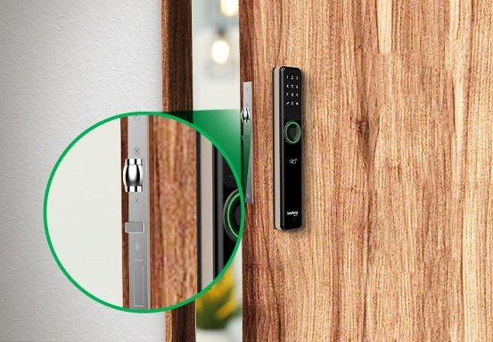 Fechadura Inteligente de Embutir sem Maçaneta com Hub IFR 7001+ Intelbras