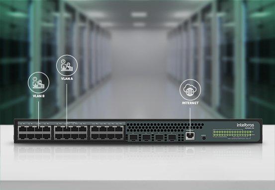 S2328G-PA Switch Gerenciável 24 portas Gigabit Ethernet PoE