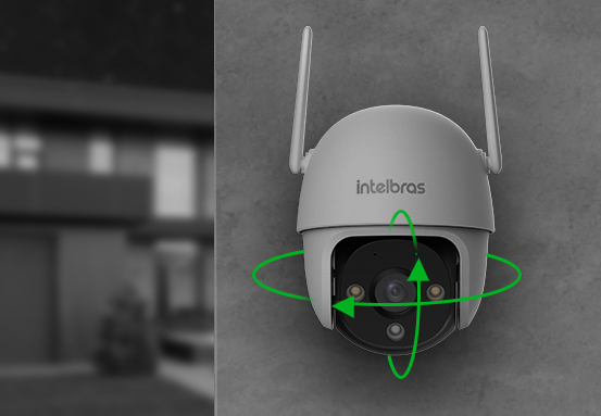 iM7 S Full Color Câmera externa inteligente Wi-Fi Full HD 360°