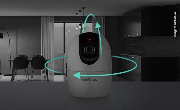 iM4 C + micro-SD 32 GB Câmera interna inteligente Wi-Fi Full HD 360°